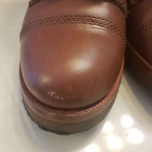 Coach Preston Leather and Sherling Booties 9.5 - Picture 5 of 16